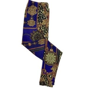 EUC NASTY GAL LEOPARD BAROQUE LEGGINGS